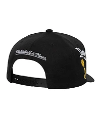 Mitchell & Ness Men's Black Milwaukee Bucks Born to Win Pro Crown Adjustable Hat