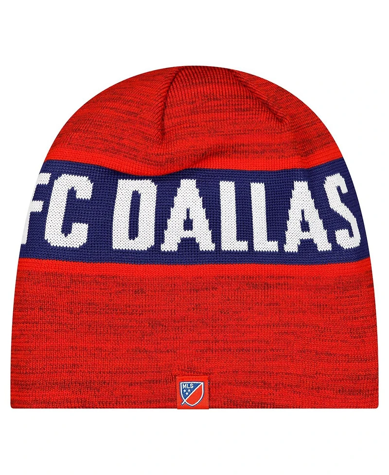 New Era Men's Red Fc Dallas 2025 Kickoff Beanie Hat