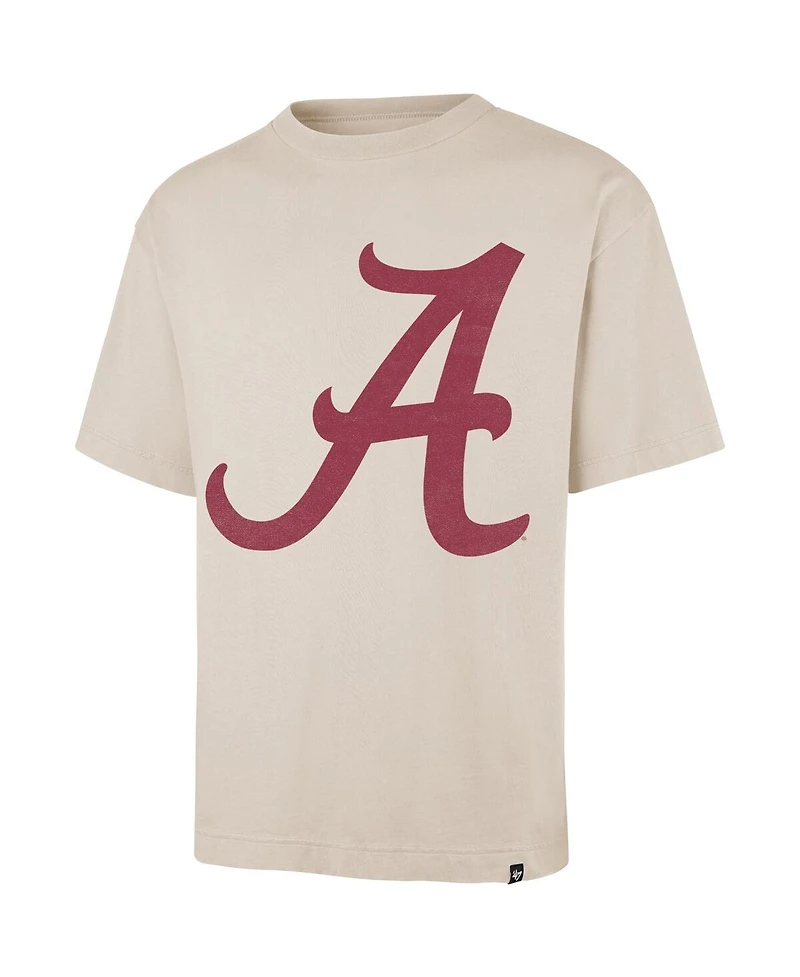 '47 Brand Men's Cream Alabama Crimson Tide Ravine Foundation T-Shirt