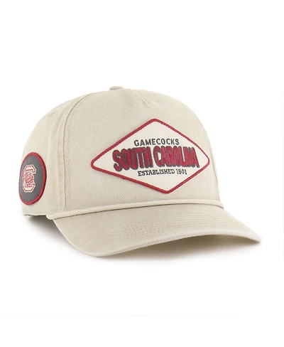 '47 Brand Men's and Women's Cream South Carolina Gamecocks Outdoorsmen Cairn Hitch Adjustable Hat