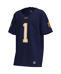 Under Armour Big Boys and Girls Navy Notre Dame Fighting Irish Replica Football Jersey