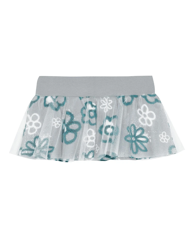 Outerstuff Girls Baby Boys and 2-Piece Philadelphia Eagles My Team Rocks Bodysuit Skirt Set