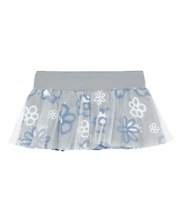 Outerstuff Girls Newborn 2-Piece Blue Detroit Lions My Team Rocks Bodysuit and Skirt Set