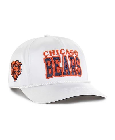 '47 Brand Women's White Chicago Bears Outspoken Hitch Adjustable Hat