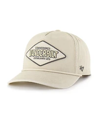 '47 Brand Men's and Women's Cream Vanderbilt Commodores Outdoorsmen Cairn Hitch Adjustable Hat