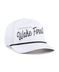 '47 Brand Men's White Wake Forest Demon Deacons Fairway Hitch Adjustable Hat