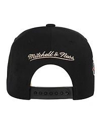 Mitchell & Ness Big Boys and Girls Black Chicago Bears Cream Team Script Snapback Hat