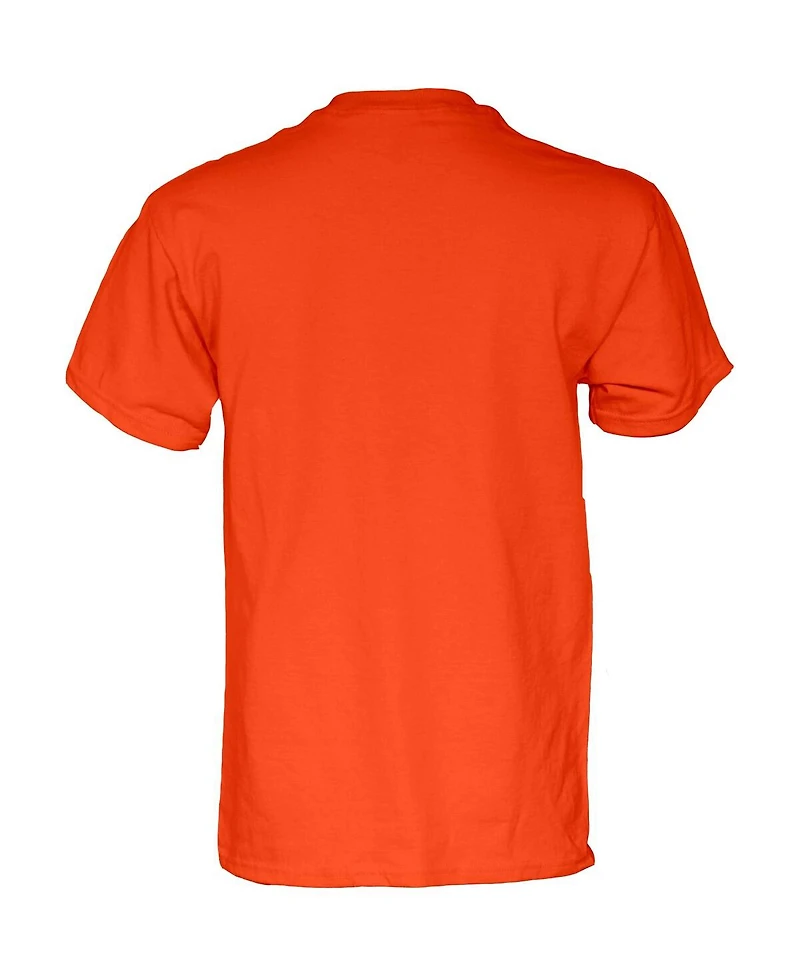 Blue 84 Men's and Women's Orange Clemson Tigers the Real Death Valley T-Shirt