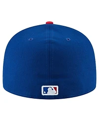 New Era Men's Pete Crow-Armstrong Royal Chicago Cubs 2025 Player's Weekend 59FIFTY Fitted Hat