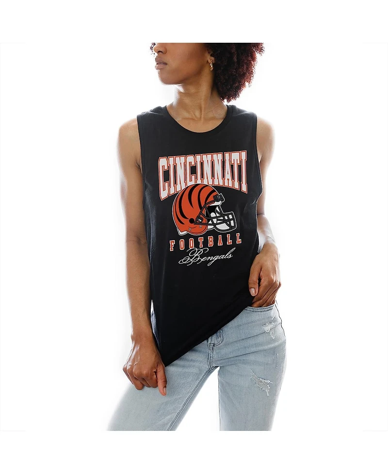 Gameday Couture Women's Black Cincinnati Bengals Preseason Opener Racerback Tank Top