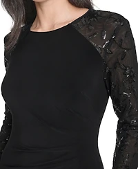 Jessica Howard Women's Raglan Sleeve Gown