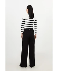 Karen Millen Women's Essential Tailored Straight Leg Pants