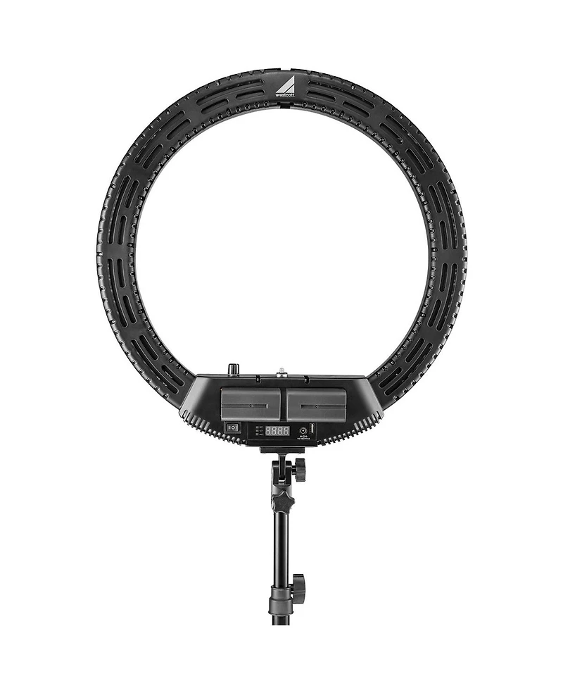 Westcott 18" Bi-Color Led Ring Light Kit with Batteries & Stand