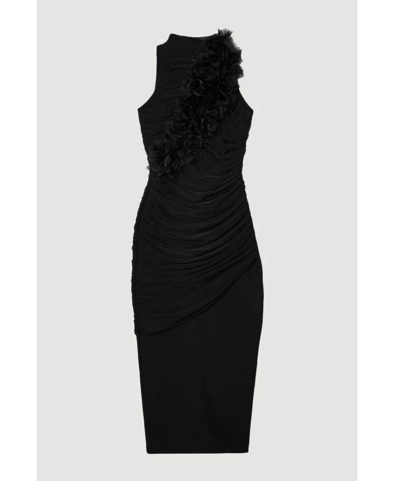 Karen Millen Women's Bandage Knitted Maxi Dress
