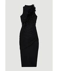 Karen Millen Women's Bandage Knitted Maxi Dress