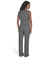 Calvin Klein Women's Collarless Sleeveless Vest
