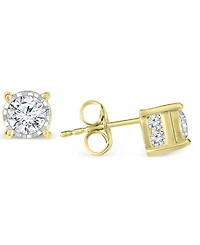 Trumiracle Diamond Stud Earrings (1 ct. t.w.) 14k White, Yellow or Rose Gold