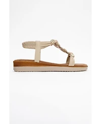 Prologue Shoes Junes Buckle-Embellished Sandal (Women)