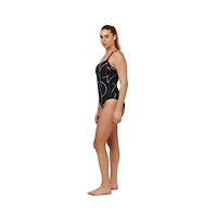 Free Sport by gottex Women's Kai Square Neck One Piece