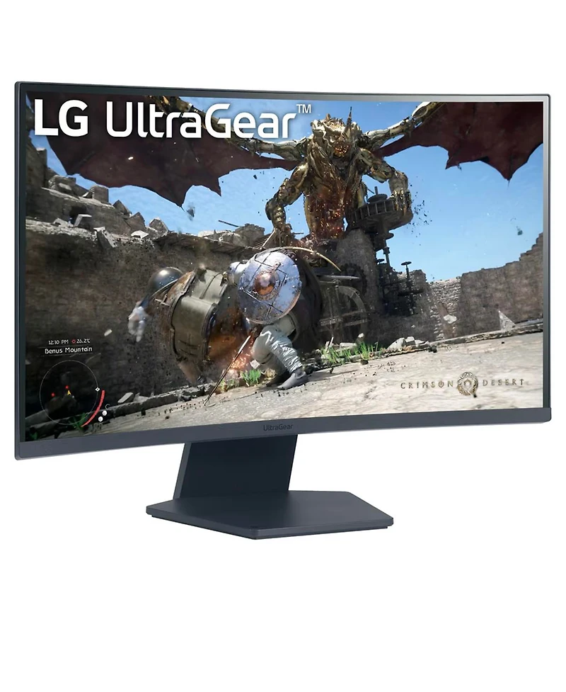 Lg UltraGear 27GS60QC-b 27" 16:9 Qhd 180Hz Curved Va Lcd Hdr Gaming Monitor