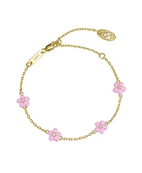 Anna Zuckerman Petit Daisy Pink Bracelet