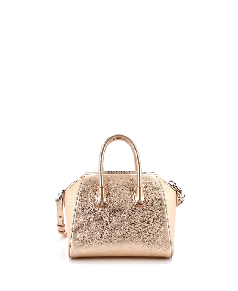 Pre-Owned Givenchy Mini Antigona Bag Leather