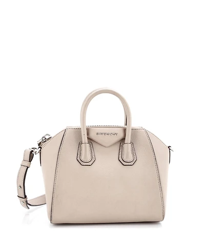 Pre-Owned Givenchy Mini Antigona Bag Leather