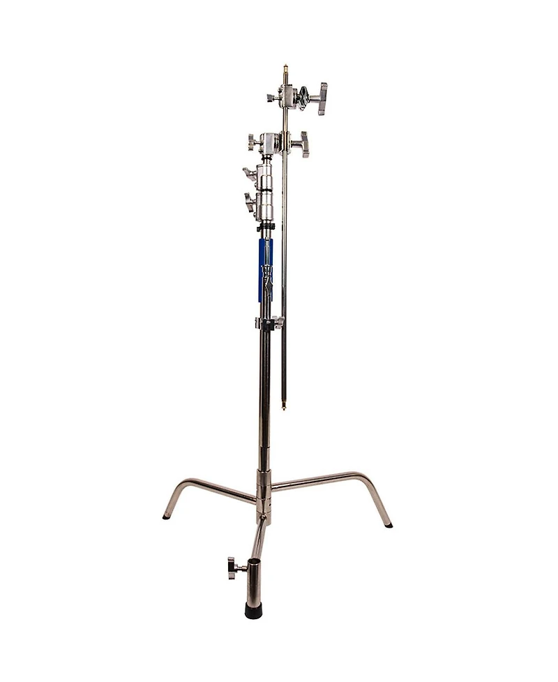 Savage Stainless Steel C-Stand with Grip Arm and Turtle Base Kit, 9.5'