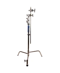 Savage Stainless Steel C-Stand with Grip Arm and Turtle Base Kit, 9.5'