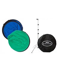 Savage 60x72" Collapsible Disc / Reversible Solid Colors Background