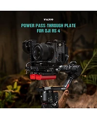 Tilta Tilta Battery Plate to Dji Rs 4 Power Pass-Through Plate Kit for L Series