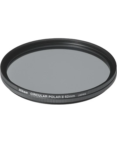 Nikon 62mm Circular Polarizer Ii Thin Ring Multi-Coated Glass Filter
