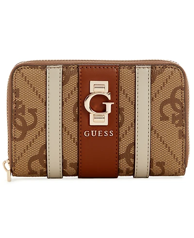Guess Women's Erenia Slg Zip Around Wallet