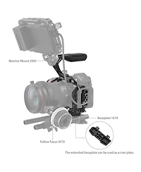 SmallRig Black Mamba Handheld Full Camera Cage Kit for Canon Eos R5 C/R5/R6