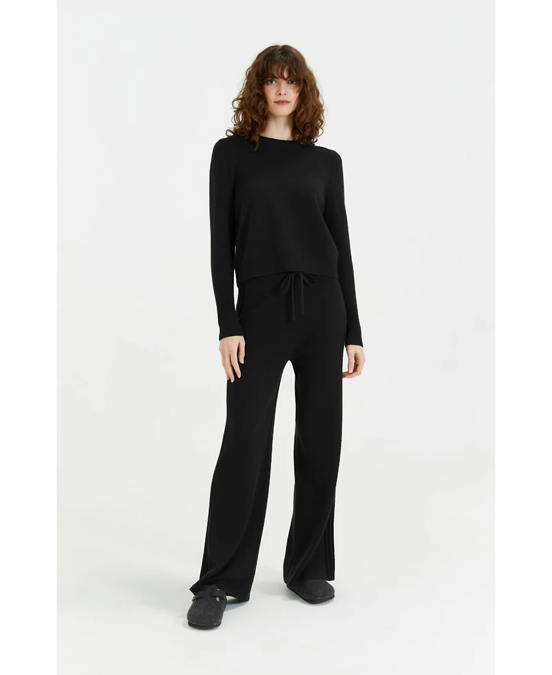 Chinti & Parker Women's Pure Cashmere Cropped Sweater