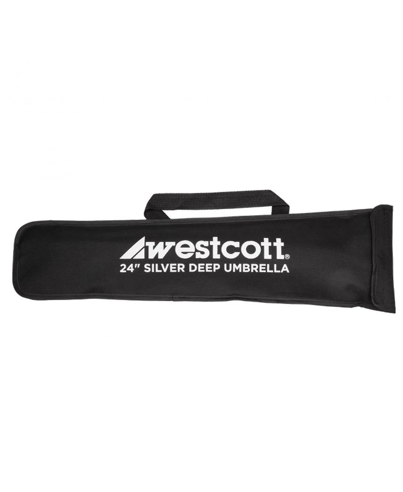 Westcott 24" Deep Umbrella with Silver Interior