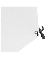 Westcott 8x8' X-Drop Pro Wrinkle-Resistant Backdrop Kit with Stand, High-Key White