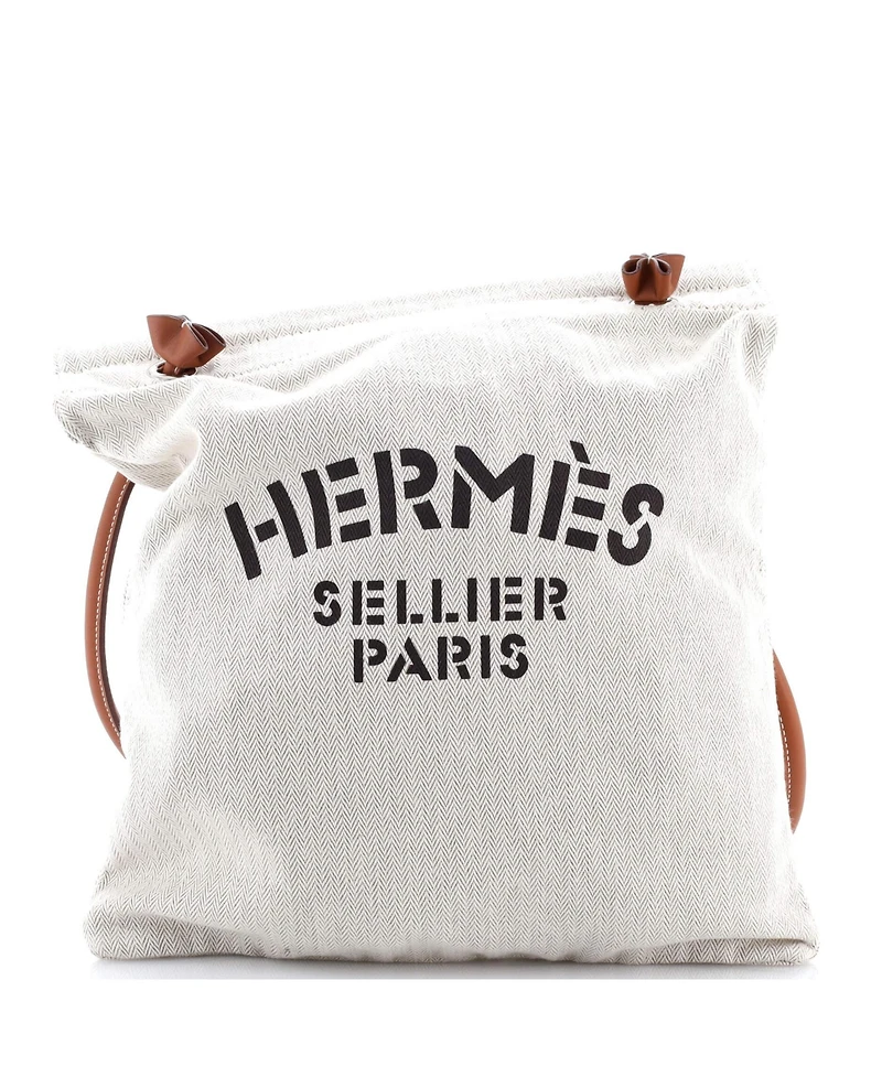 Pre-Owned Hermes Mm Aline Bag Toile