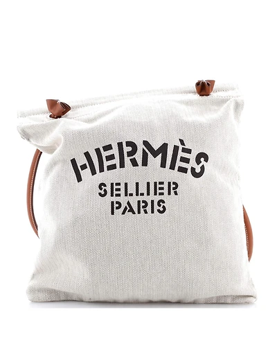 Pre-Owned Hermes Mm Aline Bag Toile