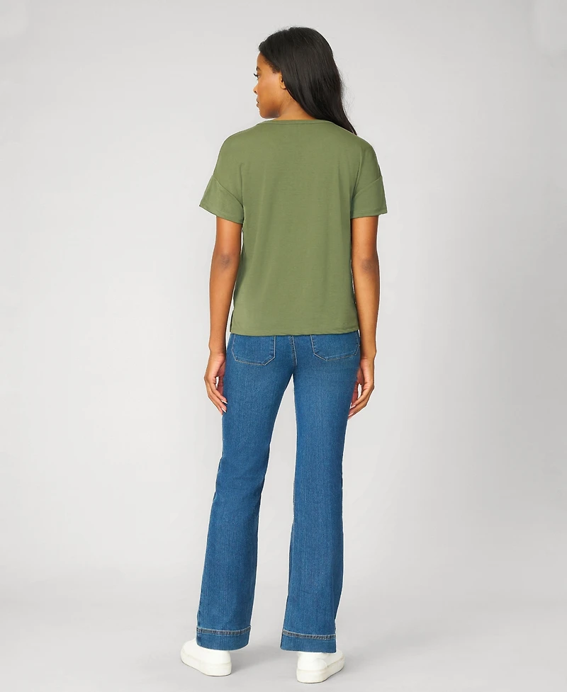 Cable & Gauge Women's Soft Modal Pocket Tee