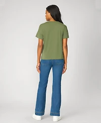 Cable & Gauge Women's Soft Modal Pocket Tee