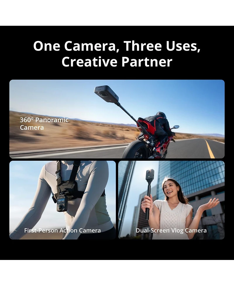 Dji Osmo 360 8K Action Camera Adventure Combo
