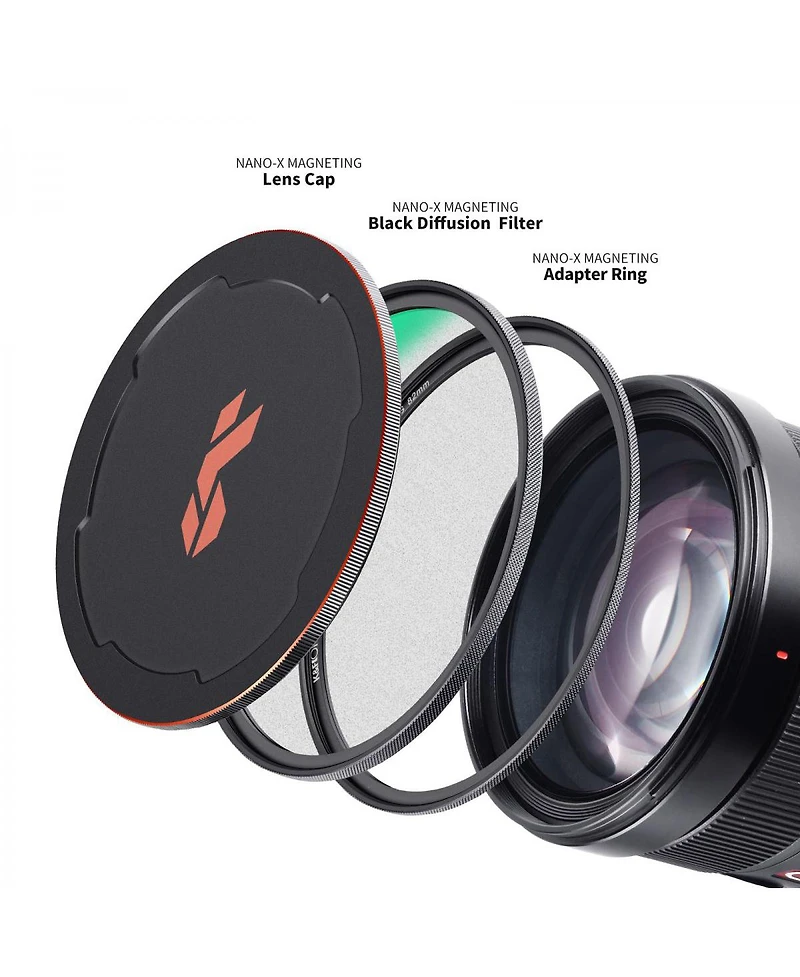 K&F Concept 58mm Nano-x 1/4 Black Soft Diffusion Magnetic Filter