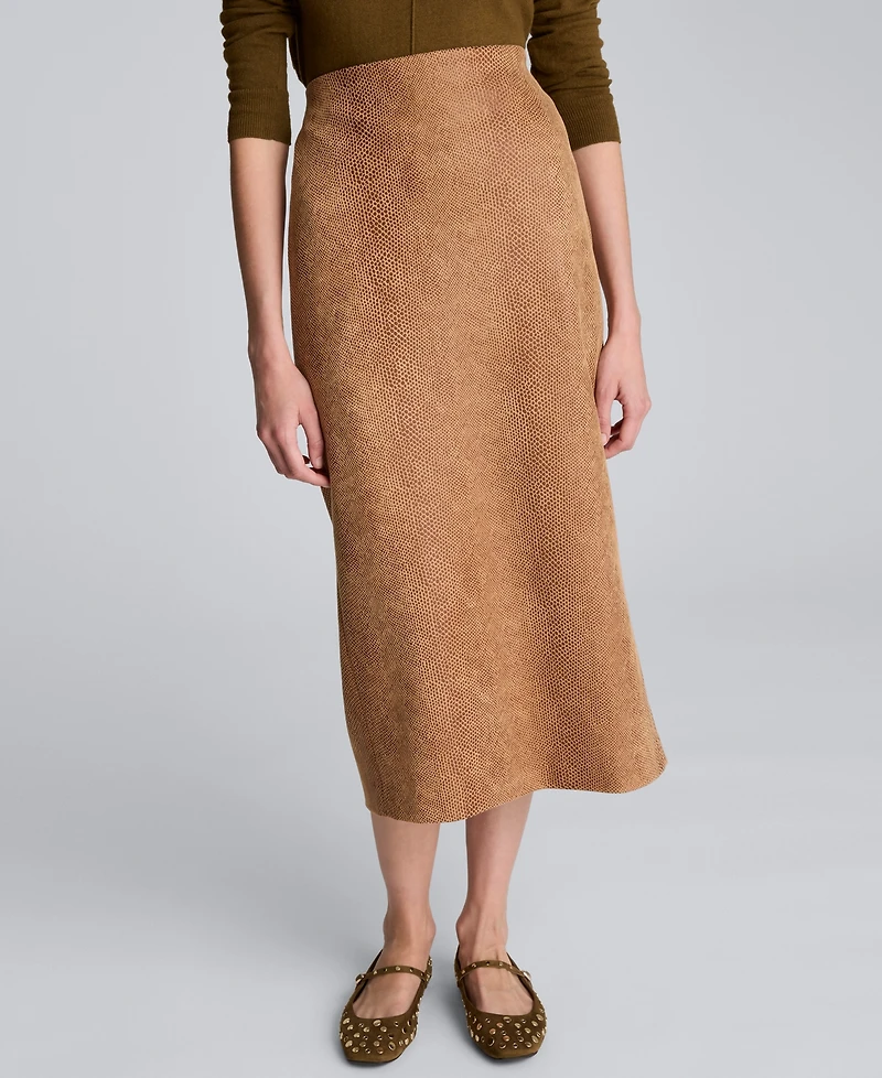 Kenneth Cole Women's Pull-On Midi Skirt