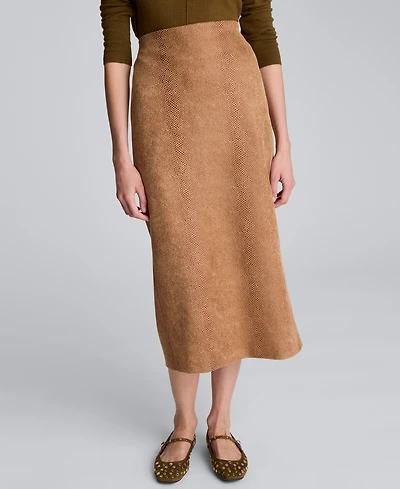 Kenneth Cole Women's Pull-On Midi Skirt