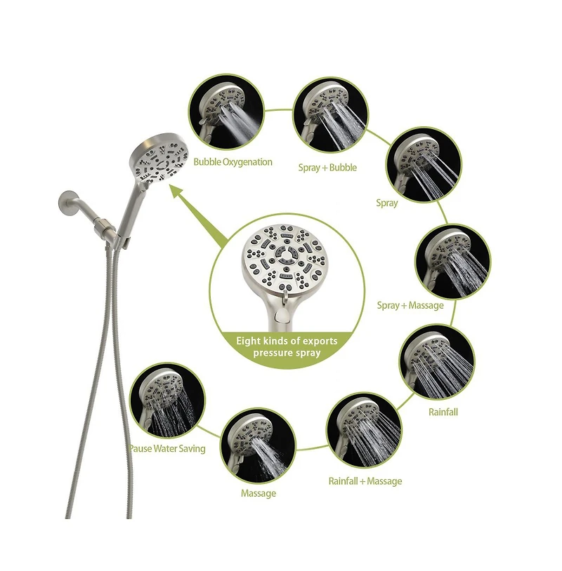 Rainsken Multi Function Adjustable Hand Shower