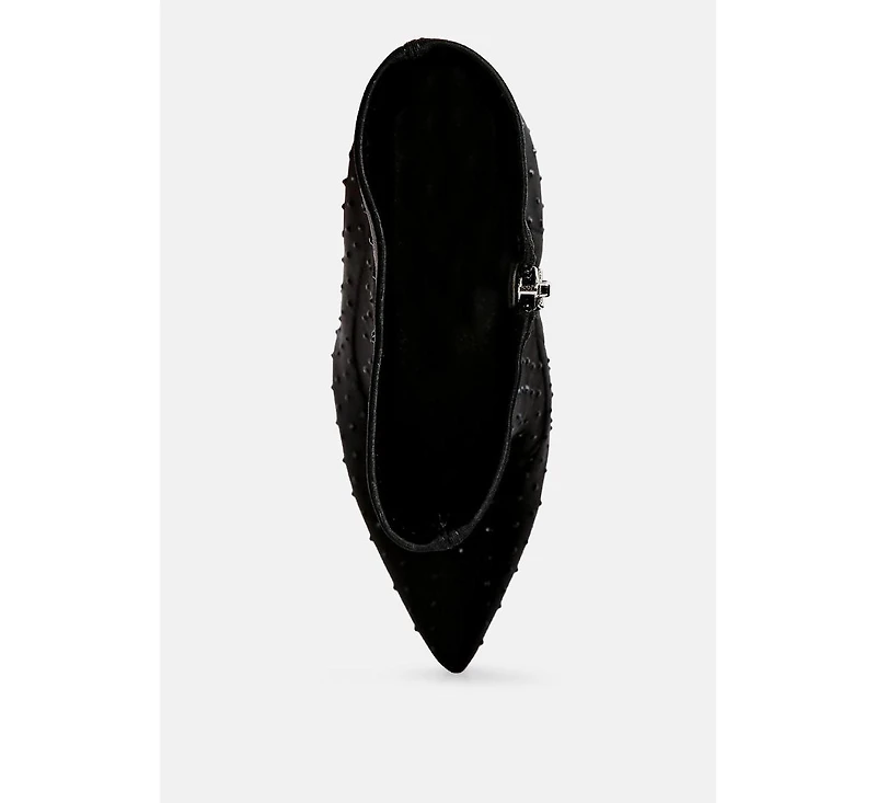 Cheugy Embellished Ankle Boots Women