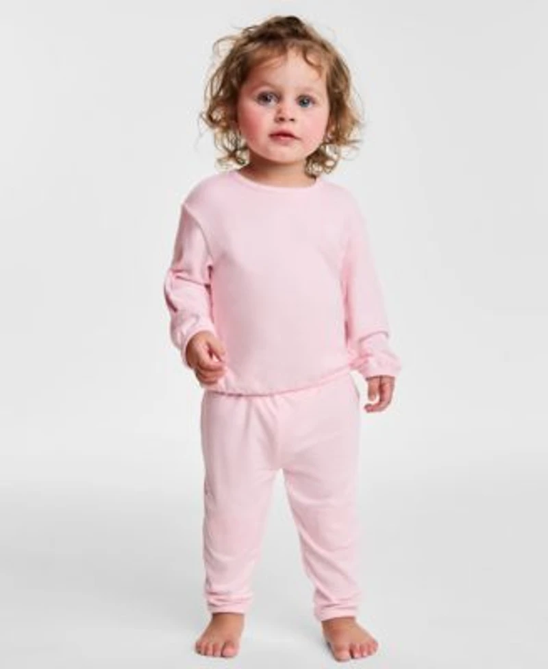 First Impressions Baby Girls Hacci Heart Sweatshirt Pants Macys Exclusive