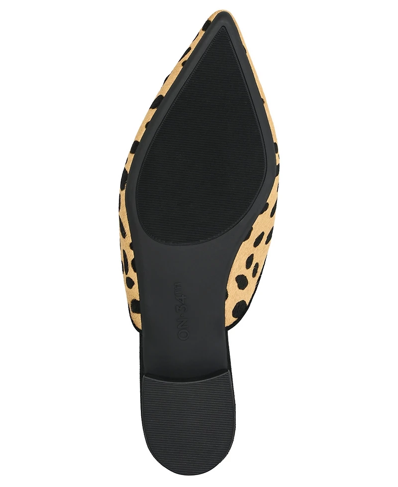 On 34th Women's Mabel Buckle Mules, Created for Macy's