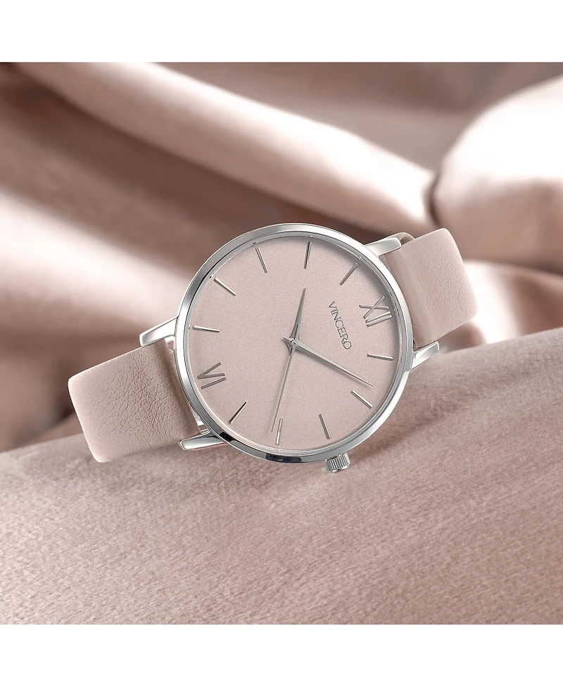 Vincero Women's Eros Limited Release Watch with Italian Leather Strap and Mineral Crystal
